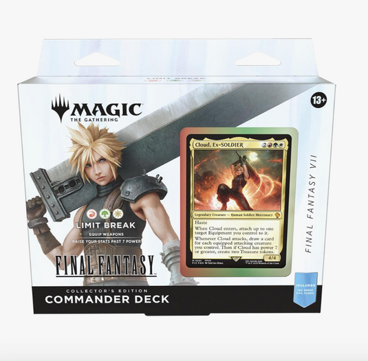 Magic The Gathering: FINAL FANTASY - Commander Deck - VII Limit Break (Collector's Edition). Pre Order (release date 6/13/25)