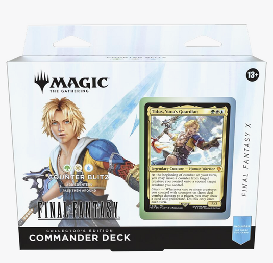 Magic The Gathering: FINAL FANTASY - X Commander Deck - Counter Blitz (Collector's Edition). Pre Order (release date 6/13/25)