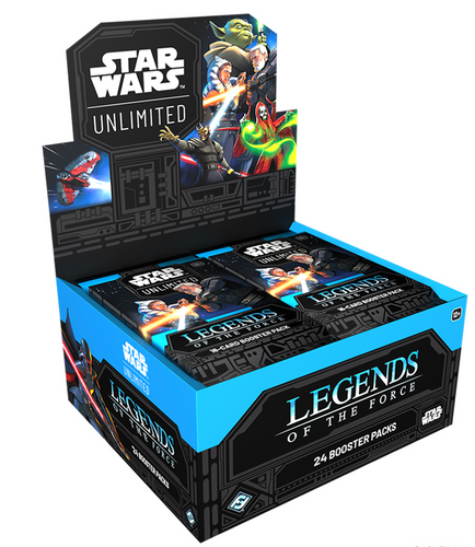 Star Wars: Unlimited - Legends of the Force: Booster Display. Pre Order (releases 7/11/2025)