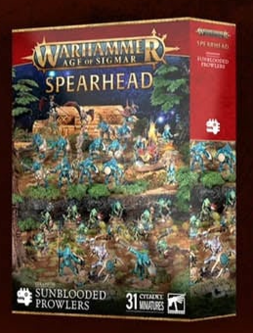 SPEARHEAD: SERAPHON SUNBLOODED PROWLERS (Pre-order. Releases 6/14/25)