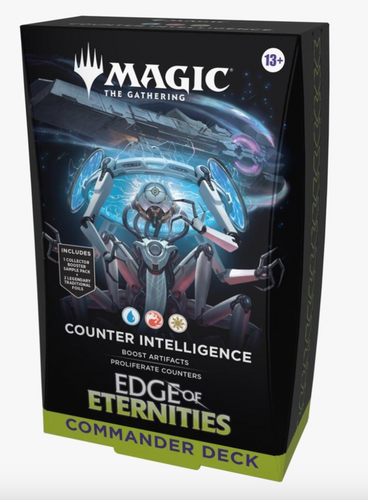 Magic The Gathering: Edge of Eternities - Commander Deck - Counter Intelligence . (Pre-Order. Release 08/01/25) (Copy)