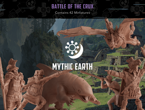 Mythic Earth: Battle For the Crux - TWO-PLAYER STARTER.