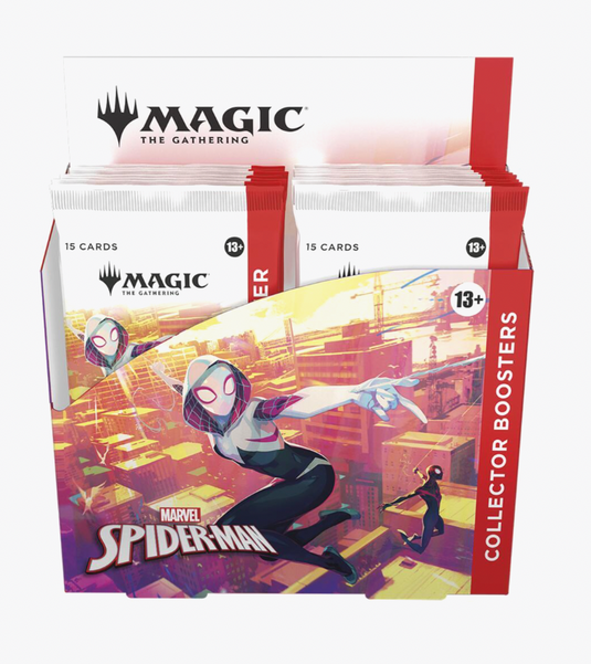 Magic the Gathering: Marvel's Spider-Man - Collector Booster Display.