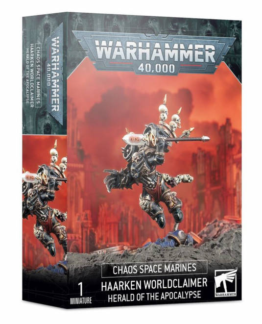 Chaos Space Marines: Haarken Worldclaimer, Herald of the Apocalypse