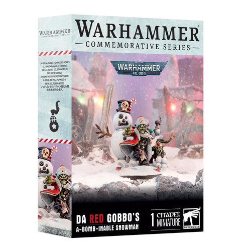 DA RED GOBBO'S A-BOMB-INABLE SNOWMAN. Commemorative Series.