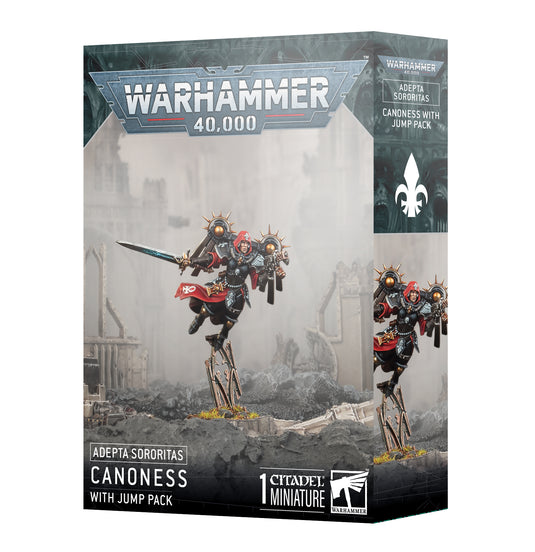ADEPTA SORORITAS: CANONESS W ITH JUMP PACK.