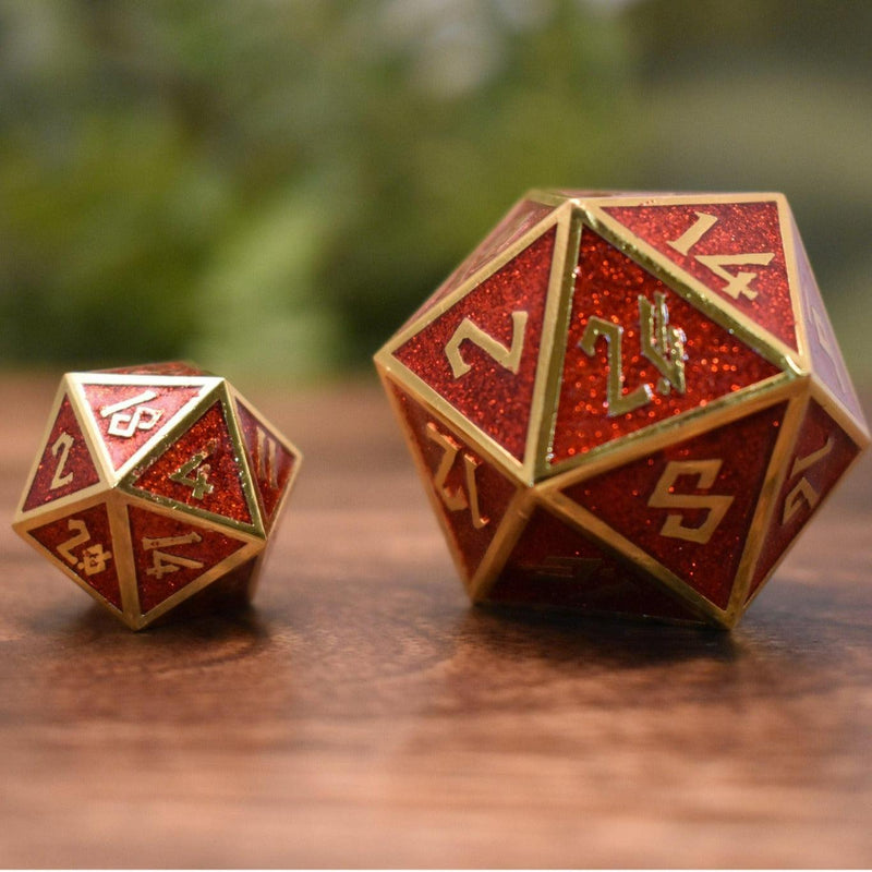 Load image into Gallery viewer, Paladin&#39;s Rage Metal 35mm D20
