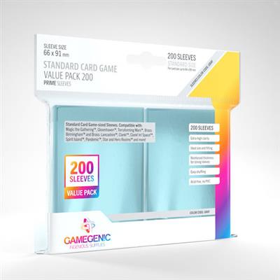 GameGenic Prime Sleeves: Standard Card Game Value Pack
