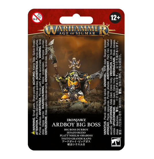 Orruk Warclans: Ardboy Big Boss (Pre-Order) (Releases 9/23/23)