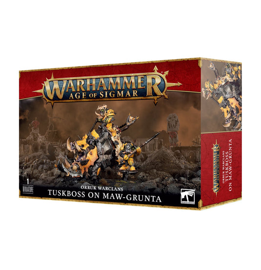 Orruk Warclans: Tuskboss on Maw-Grunta (Pre-Order) (Releases 9/23/23)