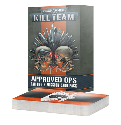 Kill Team: Approved Ops – Tac Ops & Mission Card Pack (Pre-Order) (Releases 12/9/23)