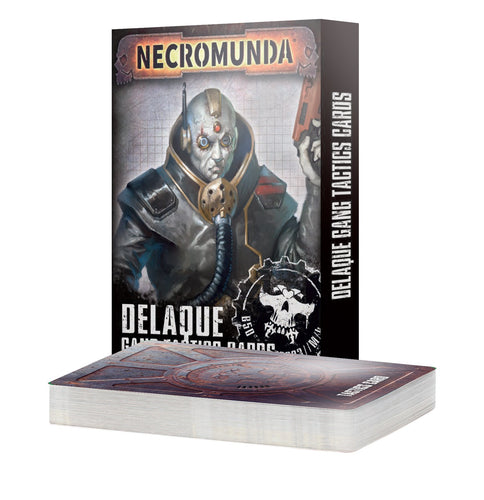Necromunda Delaque Gang Tactics Cards (Pre-Order) (Releases 3/30/24)