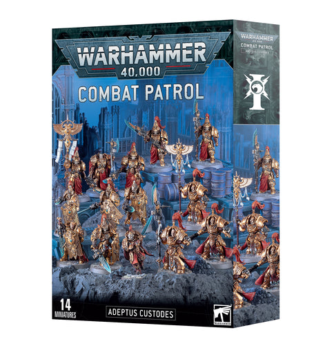Combat Patrol: Adeptus Custodes (Pre-Order) (Releases 4/27/24)
