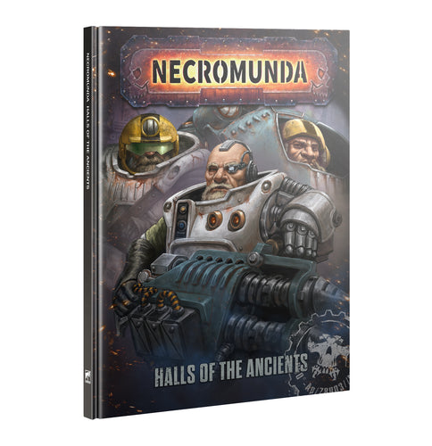 NECROMUNDA: HALLS OF THE ANCIENTS HARD COVER BOOK. (2025).