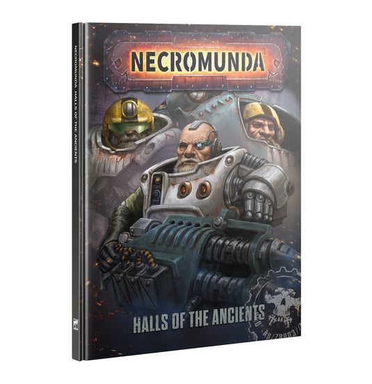 NECROMUNDA: HALLS OF THE ANCIENTS HARD COVER BOOK. (2025).