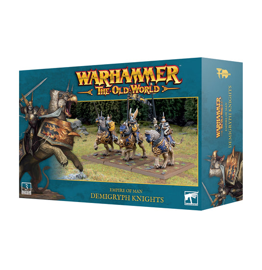 EMPIRE OF MAN: DEMIGRYPH KNIGHTS. Old World. (2025).