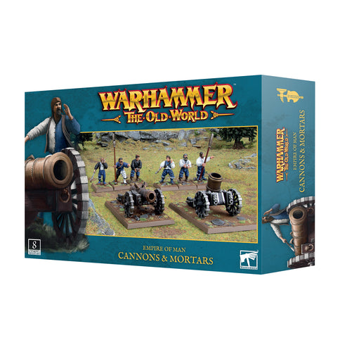 EMPIRE OF MAN: CANNONS & MORTARS. Old World. (2025).