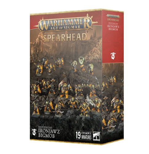 SPEARHEAD:ORRUK WARCLANS IRONJAWZ BIGMOB (2025)