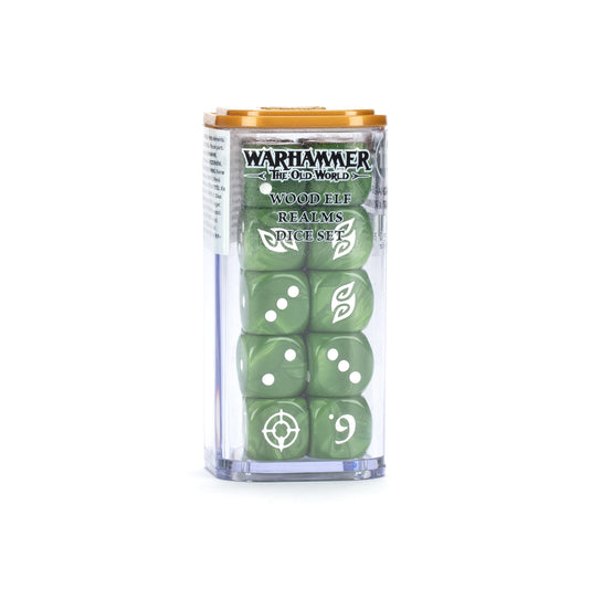 The Old World: Wood Elf Realms Dice (Pre-Order 5/31/25)