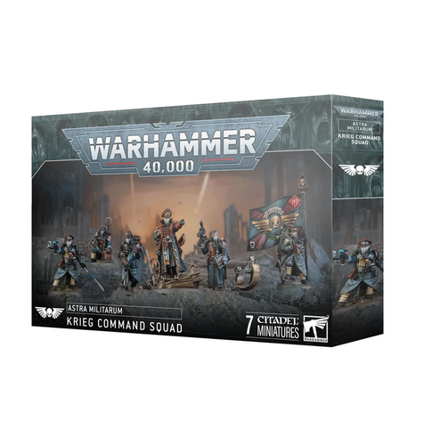 Astra Militarum Krieg Command Squad (2025)