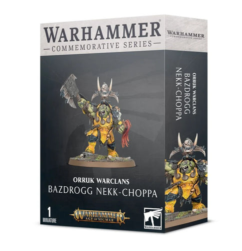 Commemorative Series: Bazdrogg Nekk-Choppa. Orruk Warclans