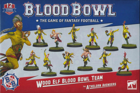 Wood Elf Blood Bowl team