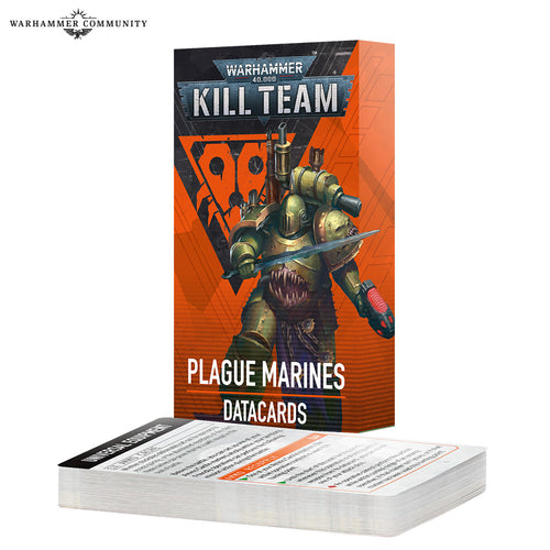 KILL TEAM DATACARDS: PLAGUE MARINES (2024)