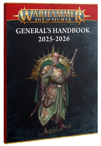 Age of Sigmar: General's Handbook. 2025/26. (pre order. Releases 6/14/25)