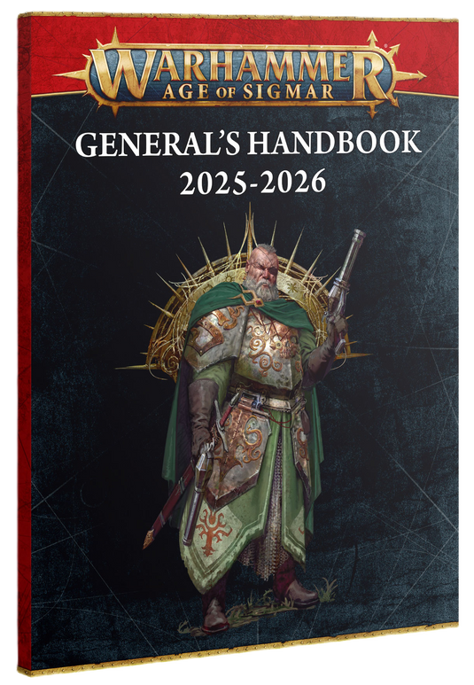 Age of Sigmar: General's Handbook. 2025/26. (pre order. Releases 6/14/25)