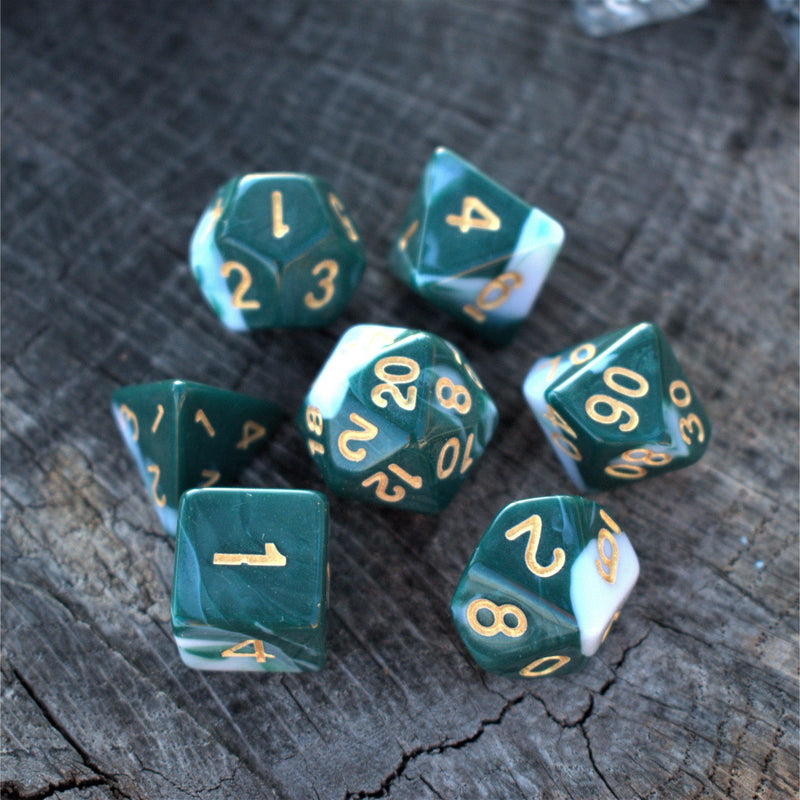Load image into Gallery viewer, Witch&#39;s Poison Acrylic Dice Set
