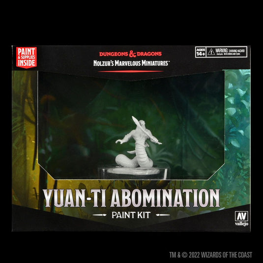 Dungeons & Dragons: Nolzur's Marvelous Miniatures - Yuan-Ti Abomination Paint Kit