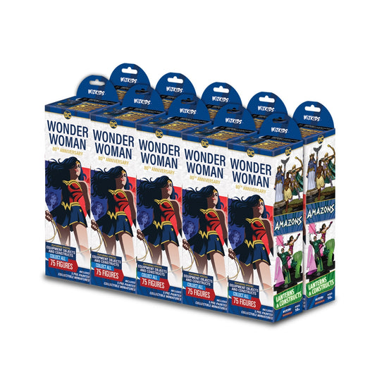 DC Comics HeroClix: Wonder Woman 80th Anniversary - Booster Brick (10 Packs) (Sealed)