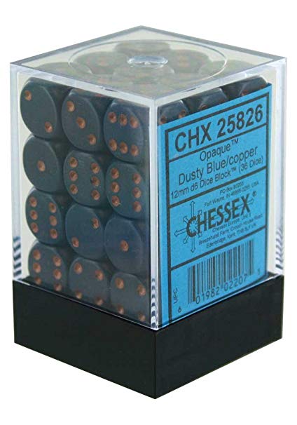 Load image into Gallery viewer, Chessex 12mm 36d6 Dice Block
