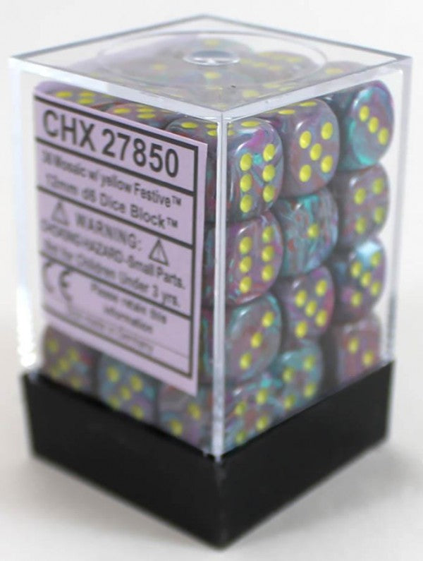 Load image into Gallery viewer, Chessex 12mm 36d6 Dice Block
