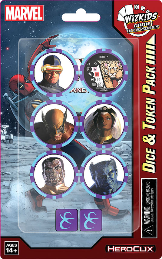 Marvel HeroClix: X-Men Rise and Fall Dice and Token Pack