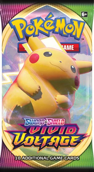 Pokemon TCG: Sword & Shield - Vivid Voltage Booster Pack
