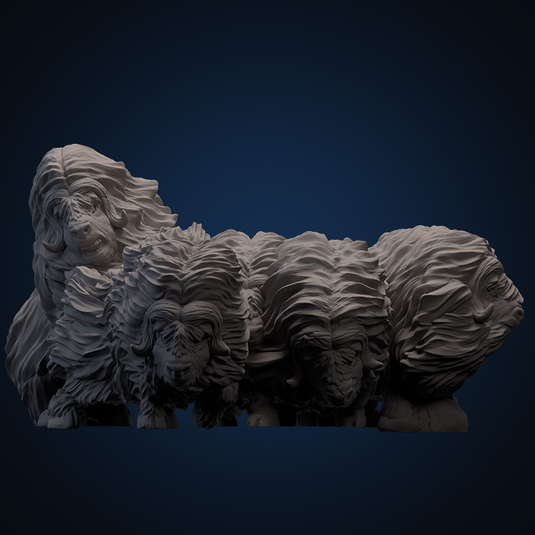 Mythic Americas: Inuit - Omingmak (Musk Ox)