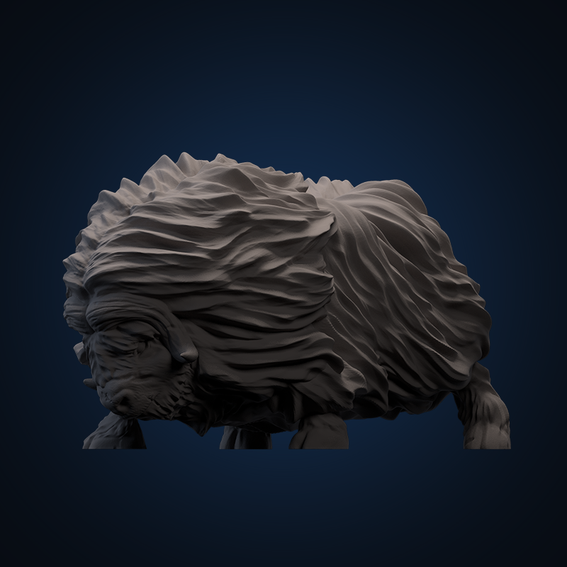 Load image into Gallery viewer, Mythic Americas: Inuit - Omingmak (Musk Ox)
