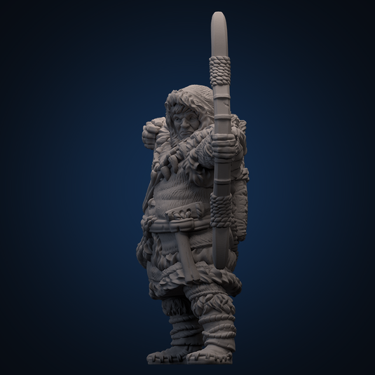Mythic Americas: Inuit - Arvik Tuvaak (Whale Hunters) With Bows
