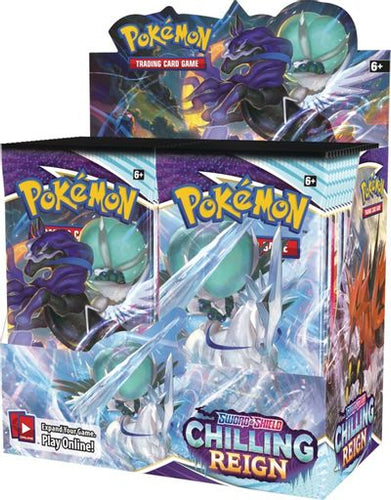 Pokemon TCG: Sword & Shield - Chilling Reign Booster Display