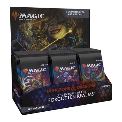 Magic: The Gathering - Adventures in the Forgotten Realms Set Booster Display