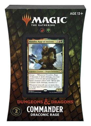 Magic: The Gathering - Adventures in the Forgotten Realms Draconic Rage Commander Deck