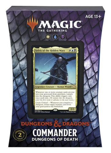 Magic: The Gathering - Adventures in the Forgotten Realms Dungeons of Death Commander Deck