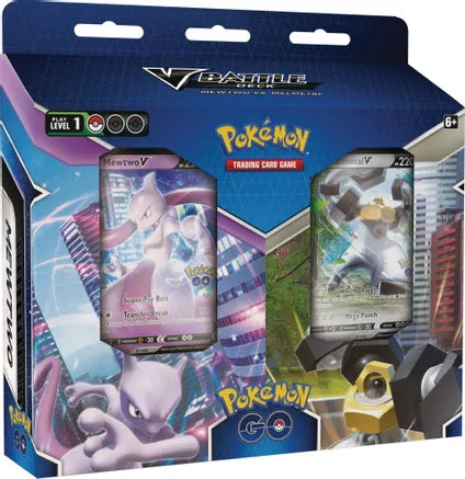 Pokemon TCG: Pokemon GO - V Battle Deck Bundle (Mewtwo V / Melmetal V)
