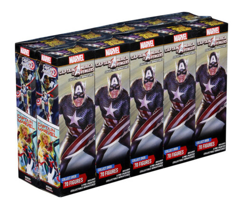 Load image into Gallery viewer, Marvel HeroClix: Captain America and the Avengers Booster Brick
