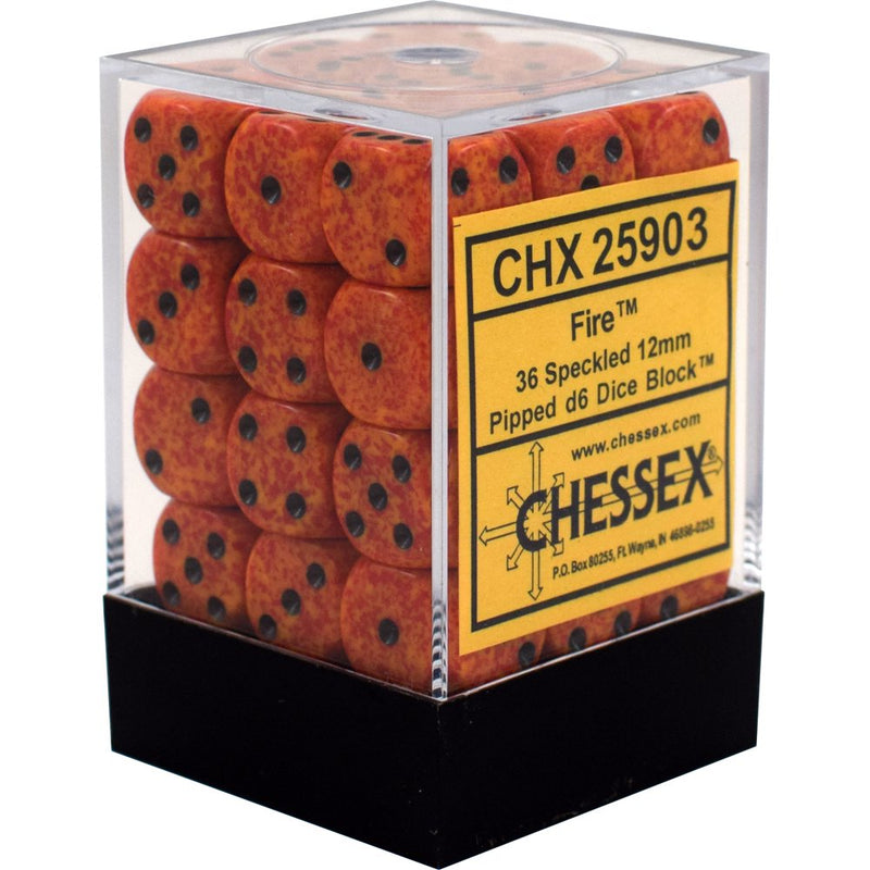 Load image into Gallery viewer, Chessex 12mm 36d6 Dice Block
