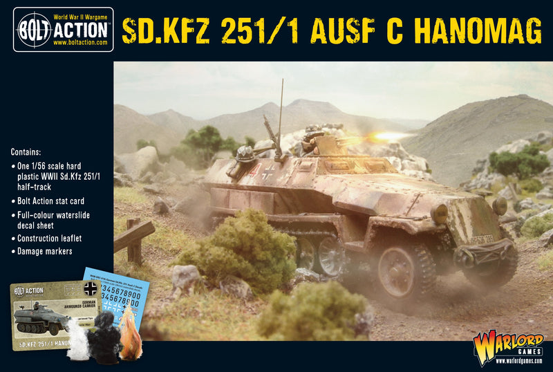 Load image into Gallery viewer, SD.KFZ 251/1 Ausf C Hanomag
