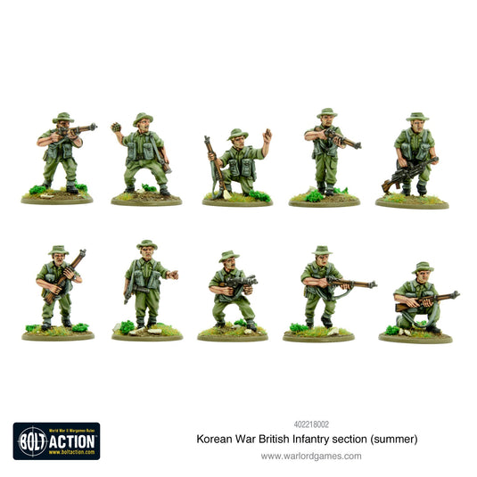 British Army Infantry Section (Summer Uniform)