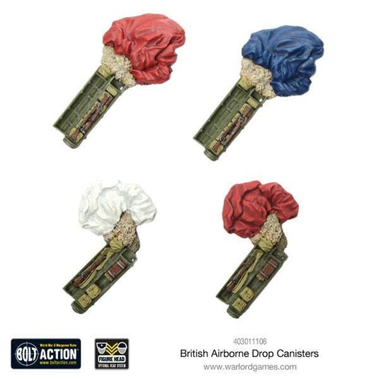 British Airborne Drop Canisters