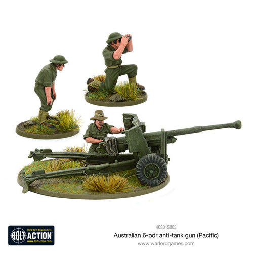 Australian 6-pdr Anti Tank Gun (Pacific)